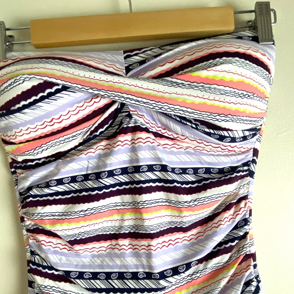 Anne Cole Twist-front Ruched OnePiece Swimsuit - Picture 2 of 9